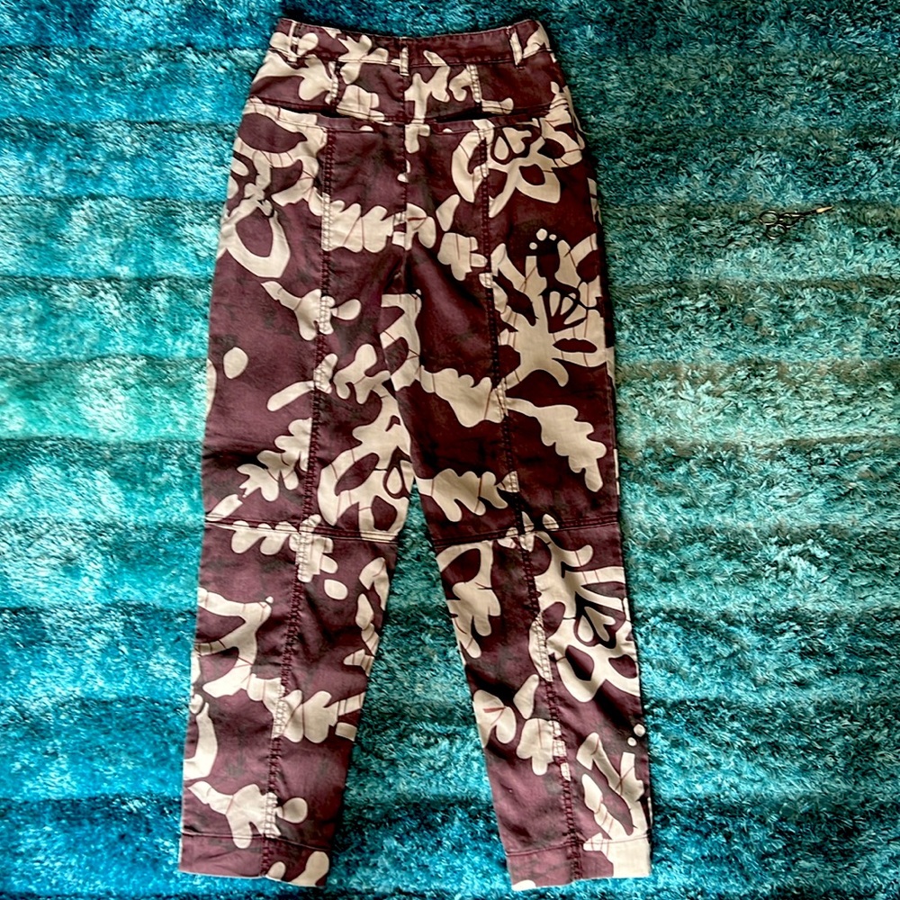 Anthropologie Frani Tapered High Wasted Pants 27T - Picture 3 of 6